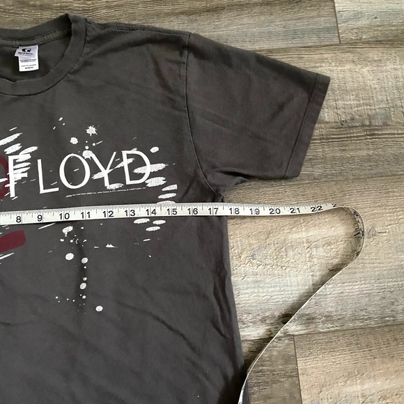 Pink Floyd Gray Crew Neck Band Tee Graphic Tshirt Medium - Picture 6 of 8